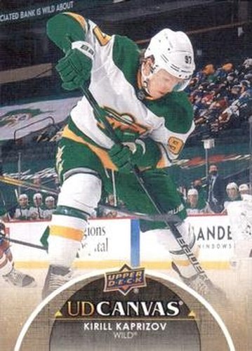 #C160 Kirill Kaprizov - Minnesota Wild - 2021-22 Upper Deck - UD Canvas Hockey