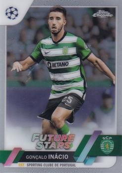 #160 Gonçalo Inácio - Sporting Clube de Portugal - 2022-23 Topps Chrome UEFA Club Competitions Soccer