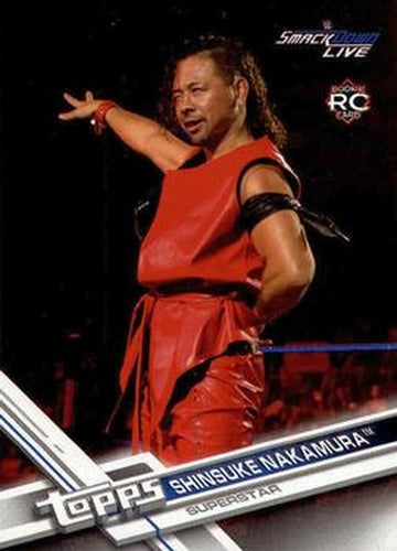 #160 Shinsuke Nakamura - 2017 Topps WWE Then Now Forever Wrestling