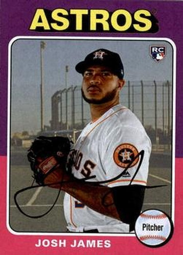 #160 Josh James - Houston Astros - 2019 Topps Archives Baseball