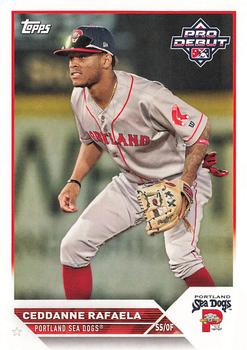 #PD-160 Ceddanne Rafaela - Portland Sea Dogs - 2023 Topps Pro Debut Baseball