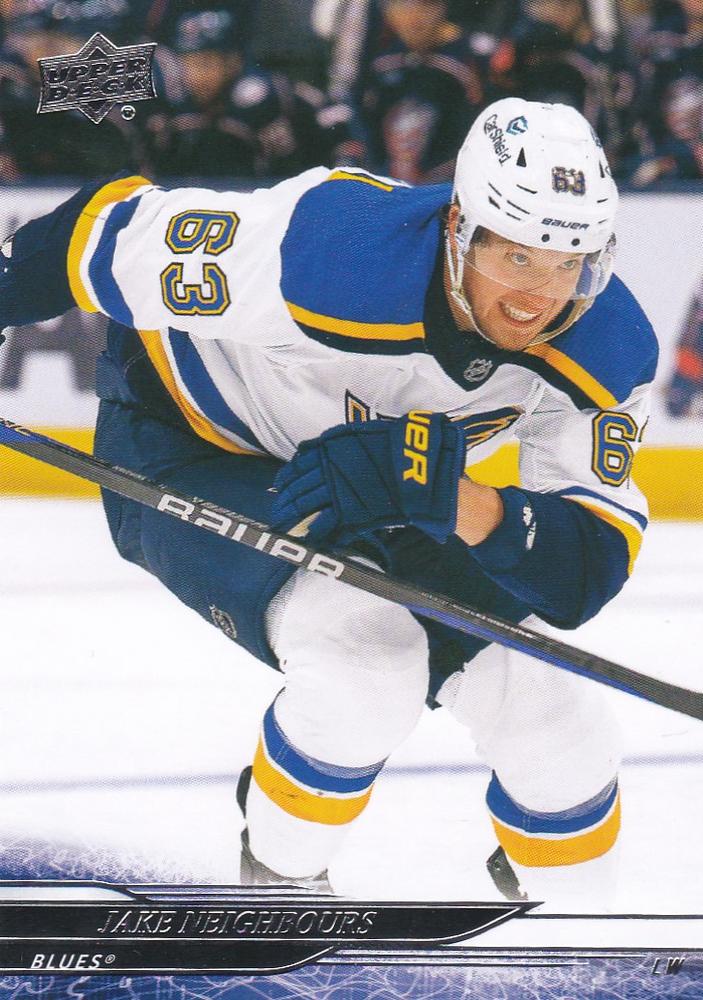 #160 Jake Neighbours - St. Louis Blues - 2024-25 Upper Deck Hockey