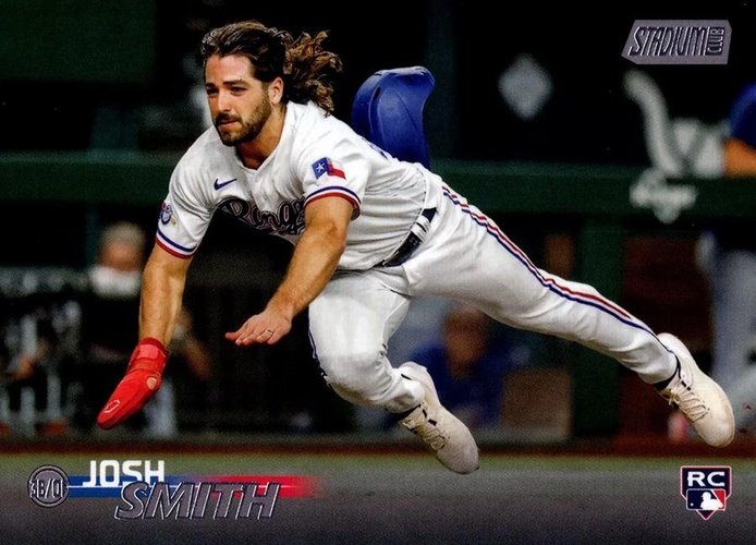 #160 Josh Smith - Texas Rangers - 2023 Stadium Club Baseball