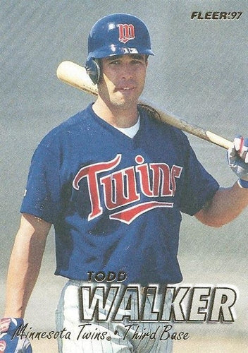 #160 Todd Walker - Minnesota Twins - 1997 Fleer Baseball