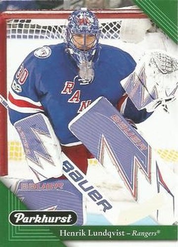 #160 Henrik Lundqvist - New York Rangers - 2017-18 Parkhurst Hockey