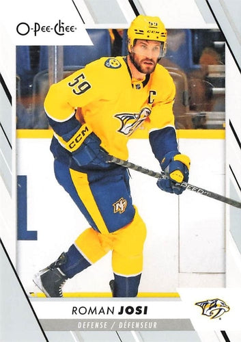 #160 Roman Josi - Nashville Predators - 2023-24 O-Pee-Chee Hockey