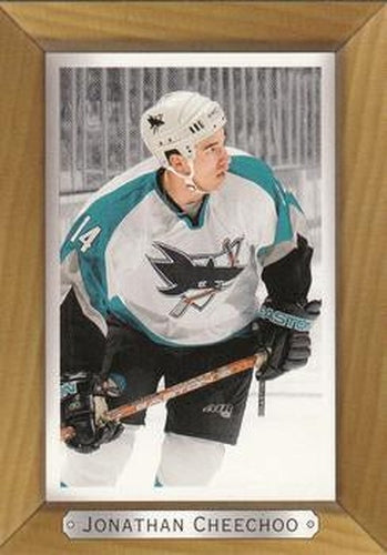 #160 Jonathan Cheechoo - San Jose Sharks - 2003-04 Upper Deck Beehive Hockey