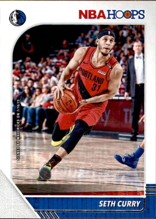 #160 Seth Curry - Dallas Mavericks - 2019-20 Hoops Basketball