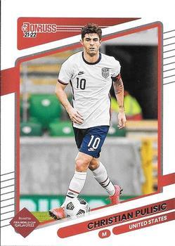 #160 Christian Pulisic - USA - 2021-22 Donruss Road to FIFA World Cup Qatar 2022 Soccer