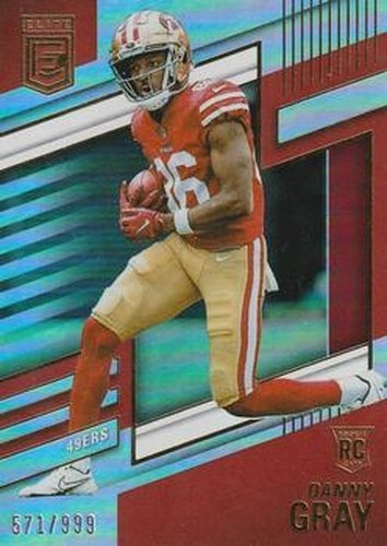 #160 Danny Gray - San Francisco 49ers - 2022 Donruss Elite Football