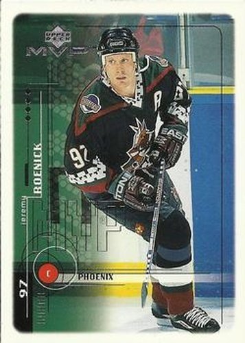 #160 Jeremy Roenick - Phoenix Coyotes - 1998-99 Upper Deck MVP Hockey