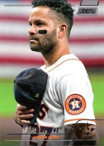 #160 Jose Altuve - Houston Astros - 2022 Stadium Club Baseball