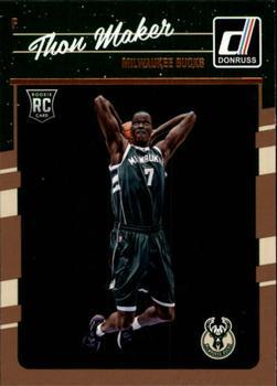 #160 Thon Maker - Milwaukee Bucks - 2016-17 Donruss Basketball