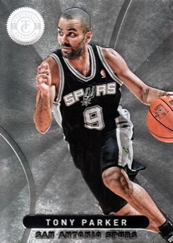 #160 Tony Parker - San Antonio Spurs - 2012-13 Panini Totally Certified Basketball