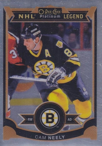 #160 Cam Neely - Boston Bruins - 2015-16 O-Pee-Chee Platinum Hockey
