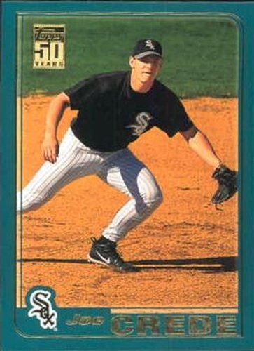 #T160 Joe Crede - Chicago White Sox - 2001 Topps Traded & Rookies Baseball