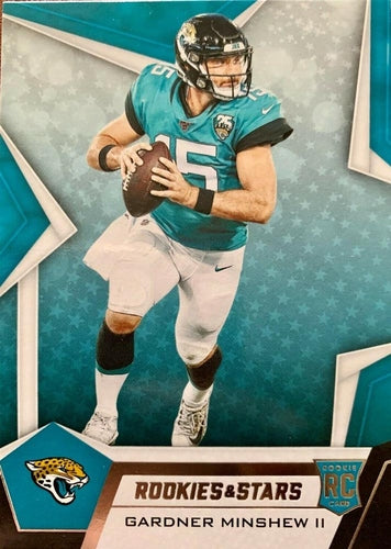 #160 Gardner Minshew II - Jacksonville Jaguars - 2019 Panini Rookies & Stars Football