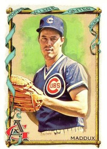 #160 Greg Maddux - Chicago Cubs - 2023 Topps Allen & Ginter Baseball