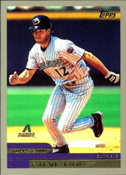 #160 Steve Finley - Arizona Diamondbacks - 2000 Topps Baseball