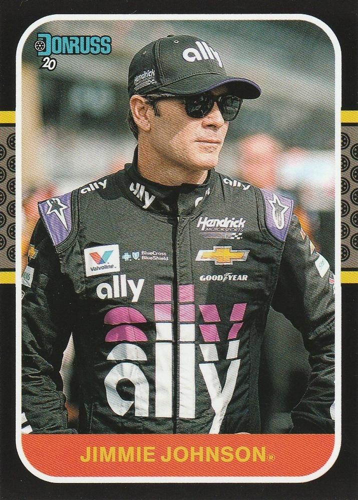 #160 Jimmie Johnson - Hendrick Motorsports - 2020 Donruss Racing