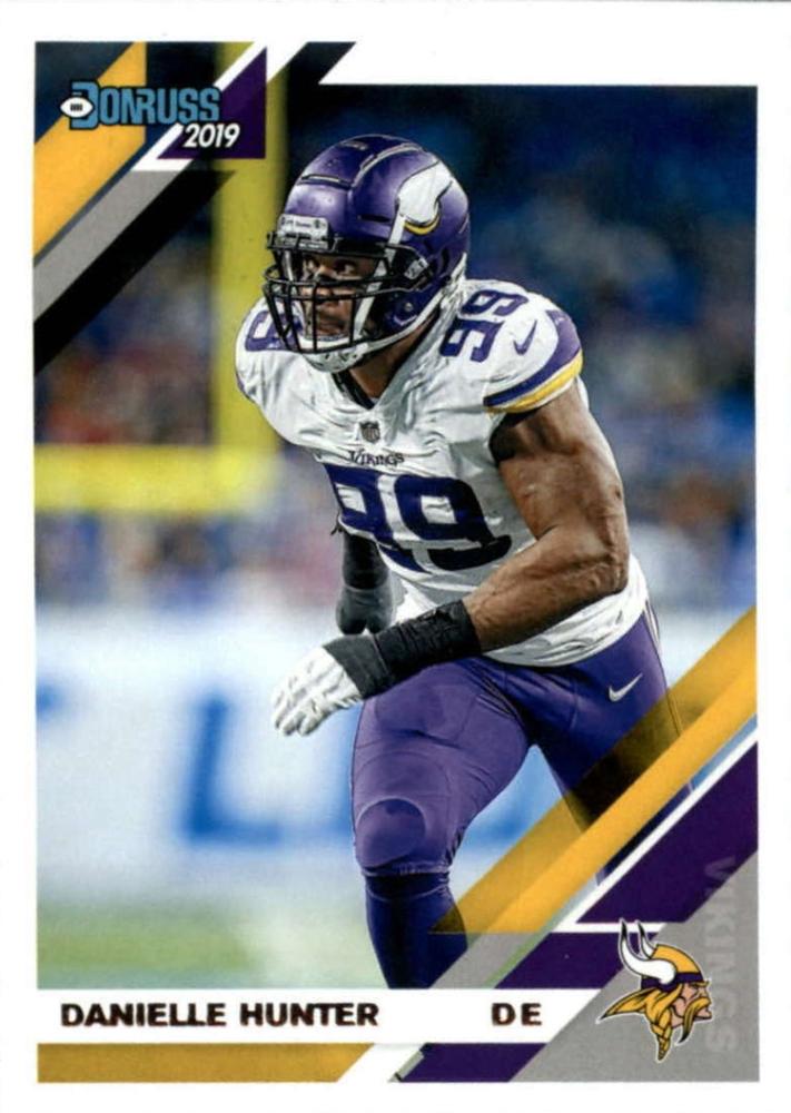 #160 Danielle Hunter - Minnesota Vikings - 2019 Donruss Football