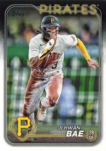 #160 Ji Hwan Bae - Pittsburgh Pirates - 2024 Topps Baseball