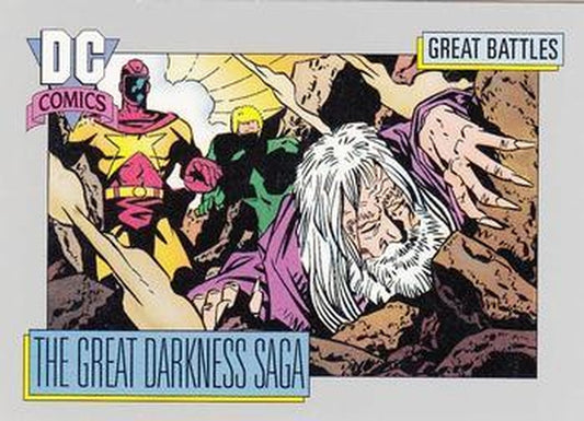 #160 The Great Darkness Saga - 1992 Impel DC Cosmic