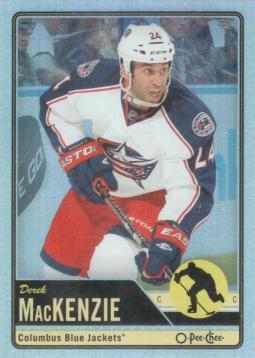 #160 Derek Mackenzie - Columbus Blue Jackets - 2012-13 O-Pee-Chee - Rainbow Hockey