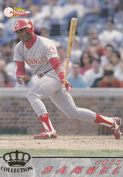 #160 Juan Samuel - Cincinnati Reds - 1994 Pacific Baseball