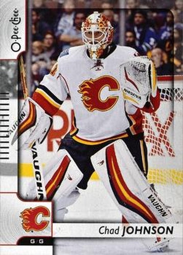 #160 Chad Johnson - Calgary Flames - 2017-18 O-Pee-Chee Hockey