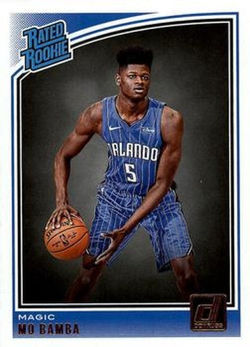 #160 Mo Bamba - Orlando Magic - 2018-19 Donruss Basketball