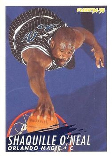 #160 Shaquille O'Neal - Orlando Magic - 1994-95 Fleer Basketball