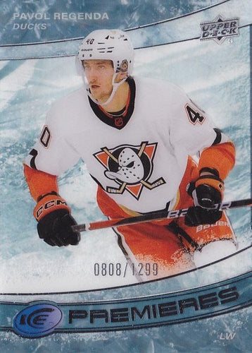 #160 Pavol Regenda - Anaheim Ducks - 2022-23 Upper Deck Ice Hockey