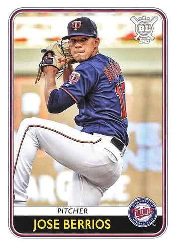 #161 Jose Berrios - Minnesota Twins - 2020 Topps Big League Baseball