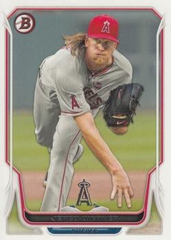 #161 Jered Weaver - Los Angeles Angels - 2014 Bowman Baseball