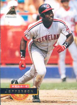 #161 Reggie Jefferson - Cleveland Indians - 1994 Pinnacle Baseball