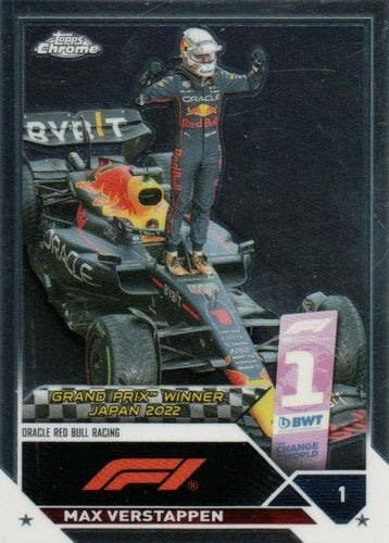 #161 Max Verstappen - Oracle Red Bull Racing - 2023 Topps Chrome Formula 1 Racing
