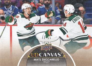 #C161 Mats Zuccarello - Minnesota Wild - 2021-22 Upper Deck - UD Canvas Hockey