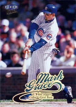 #161 Mark Grace - Chicago Cubs - 1999 Ultra Baseball