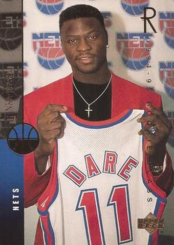 #161 Yinka Dare - New Jersey Nets - 1994-95 Upper Deck Basketball
