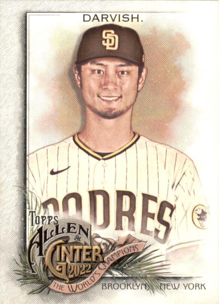 #161 Yu Darvish - San Diego Padres - 2022 Topps Allen & Ginter Baseball