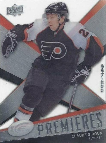 #161 Claude Giroux - Philadelphia Flyers - 2008-09 Upper Deck Ice Hockey