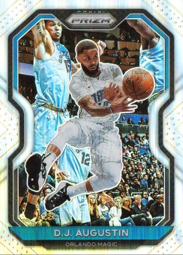 #161 D.J. Augustin - Orlando Magic - 2020-21 Panini Prizm - Silver Prizms Basketball