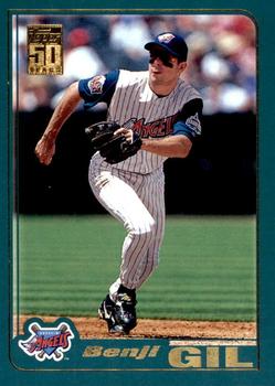 #161 Benji Gil - Anaheim Angels - 2001 Topps Baseball