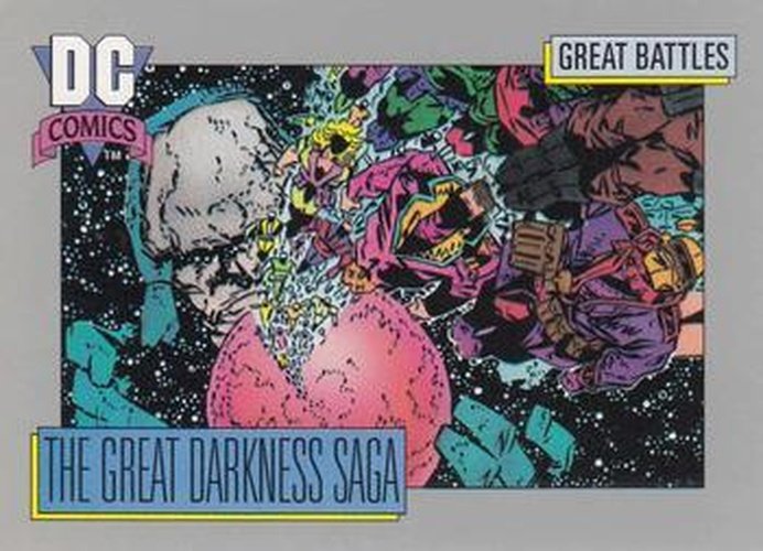 #161 The Great Darkness Saga - 1992 Impel DC Cosmic