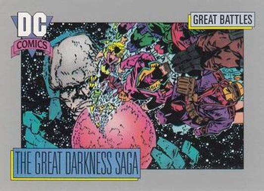 #161 The Great Darkness Saga - 1992 Impel DC Cosmic