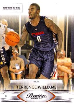 #161 Terrence Williams - New Jersey Nets - 2009-10 Panini Prestige Basketball