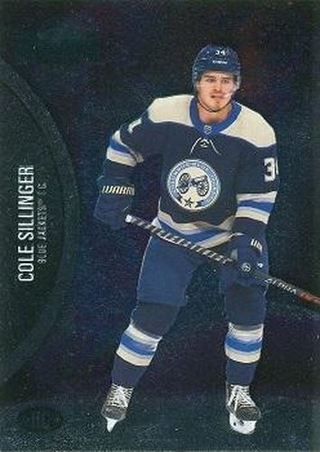 #161 Cole Sillinger - Columbus Blue Jackets - 2021-22 Skybox Metal Universe Hockey