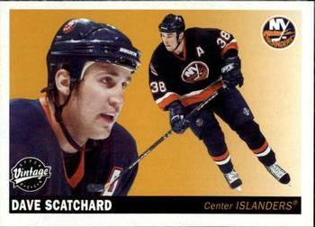 #161 Dave Scatchard - New York Islanders - 2002-03 Upper Deck Vintage Hockey
