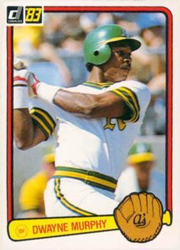 #161 Dwayne Murphy - Oakland Athletics - 1983 Donruss Baseball